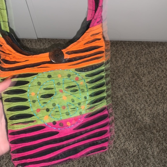 Colorful Long strap Purse - Picture 2 of 6